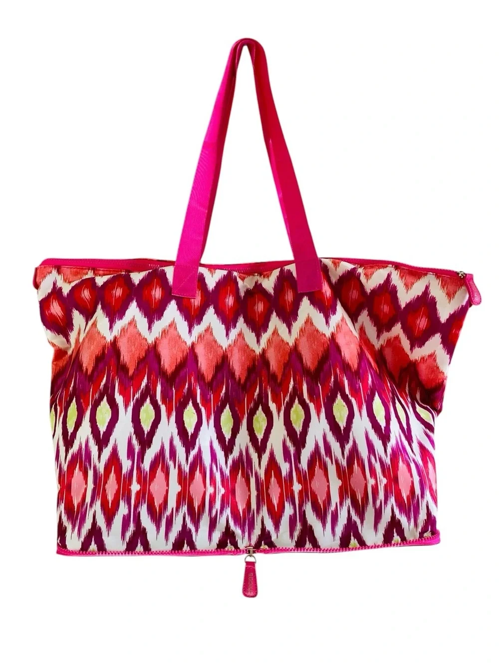 Chico’s Be Bold Ikat Packable XL Nylon Tote